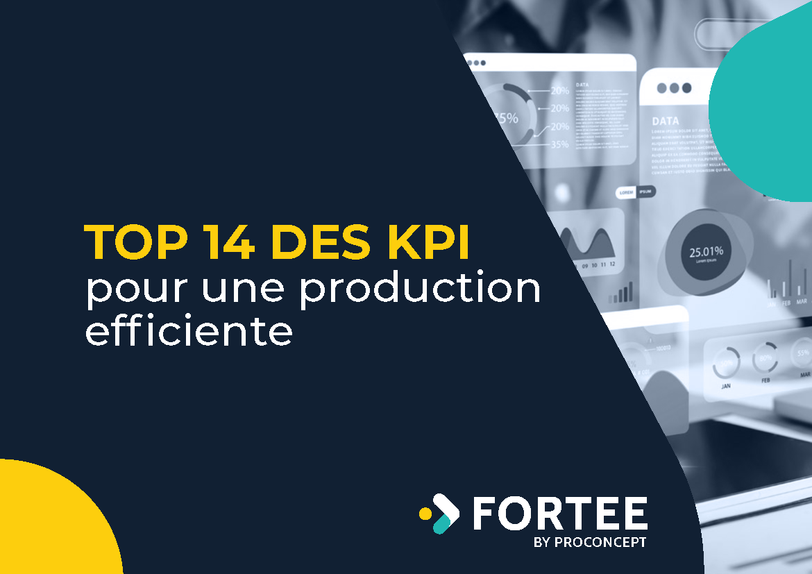 Fortee - Ebook - 14 KPI Production couv